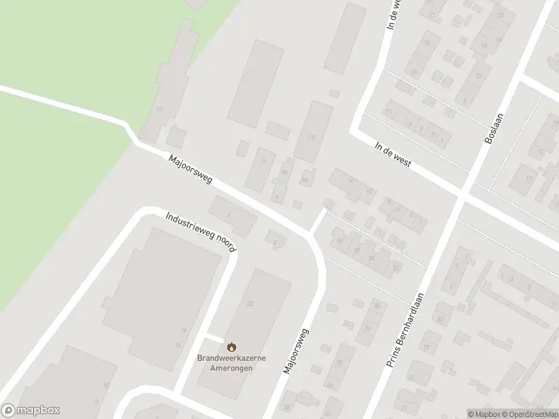 Brandweer met gepaste spoed naar de Majoorsweg in Amerongen