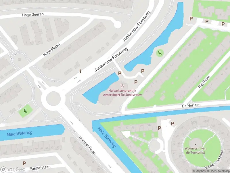 Politie naar de Jonkvrouw Foeytweg in Amersfoort vanwege aanrijding met letsel