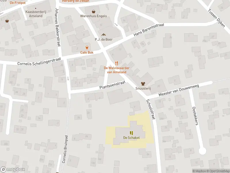 Brandweer met grote spoed naar de Plantsoenstraat in Hollum vanwege gebouwbrand