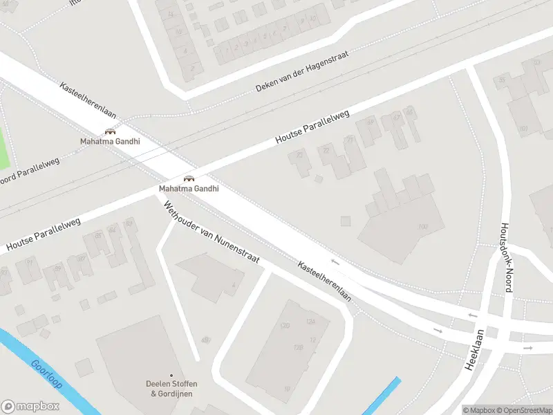 Politie naar de Houtse Parallelweg in Helmond vanwege ongeval met letsel