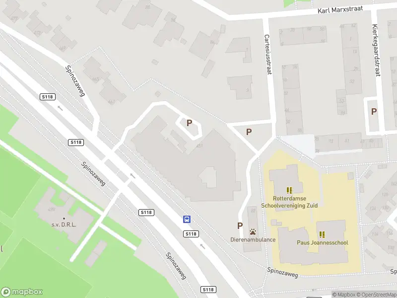 Besteld ambulance vervoer naar de Spinozaweg in Rotterdam