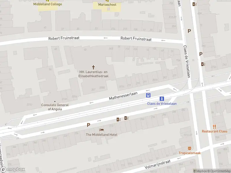 Besteld ambulance vervoer naar de Mathenesserlaan in Rotterdam