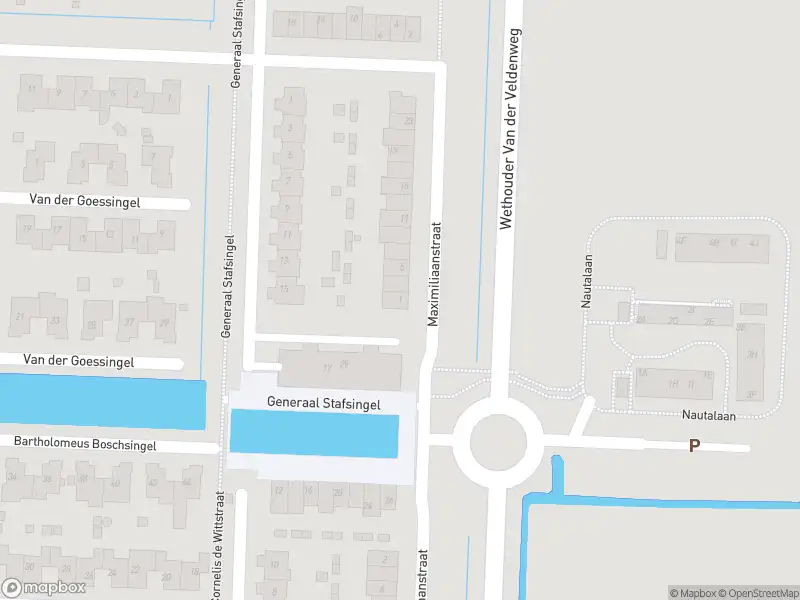 Ambulance met grote spoed naar de Maximiliaanstraat in Numansdorp