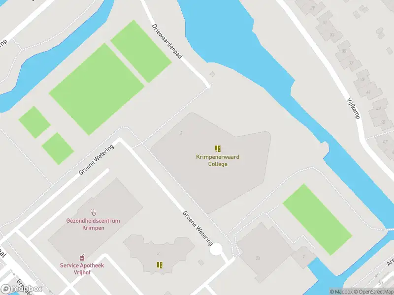 Ambulance met gepaste spoed naar de Groene Wetering in Krimpen aan den IJssel