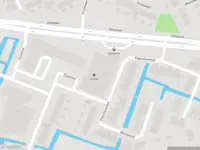 Ambulance met grote spoed naar de Populierenhof in Sliedrecht