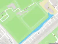 Ambulance met grote spoed naar de Robijnstraat in Leiden