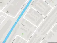 Brandweer met gepaste spoed naar de Waterviolier in Velserbroek