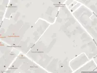 Brandweer met gepaste spoed naar de Kerkpad in Boxmeer