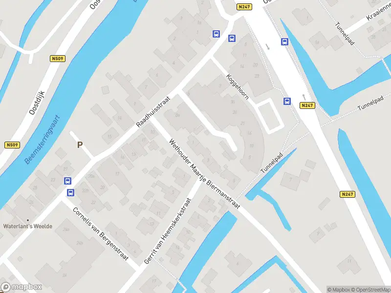 Ambulance met grote spoed naar de Wethouder Maartje Biermanstraat in Oosthuizen