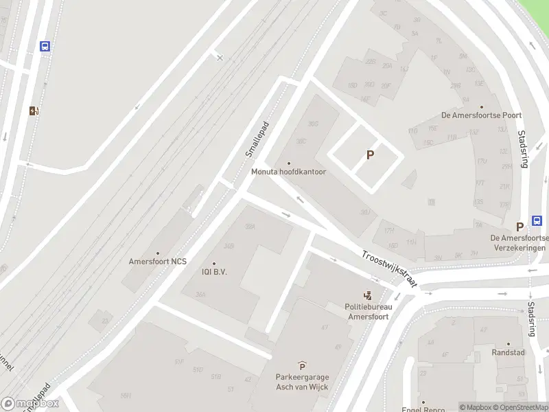 Brandweer met gepaste spoed naar de Smallepad in Amersfoort