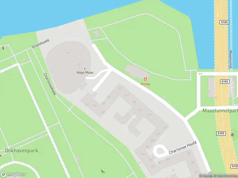 Ambulance met grote spoed naar de Charloisse Hoofd in Rotterdam