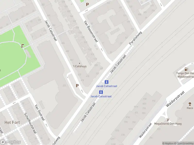 Traumahelikopter naar de Parallelweg in 's-Gravenhage