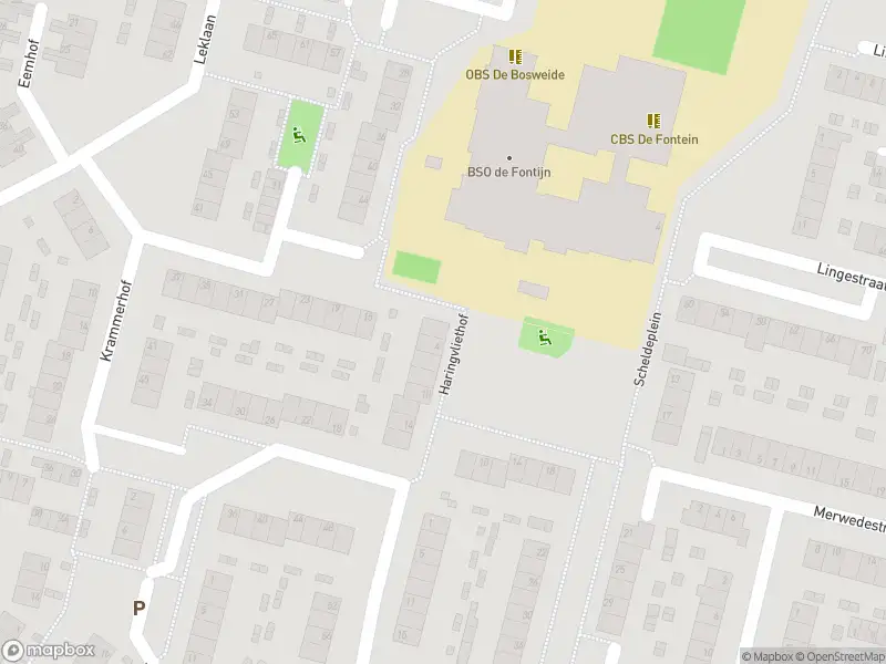 Ambulance met grote spoed naar de Haringvliethof in Ridderkerk