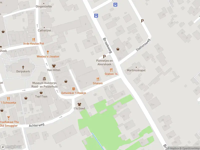 Brandweer met gepaste spoed naar de Stationsweg in Ouddorp vanwege gebouwbrand