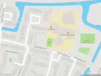 Ambulance met gepaste spoed naar de Selma Lagerlöf-erf in Dordrecht