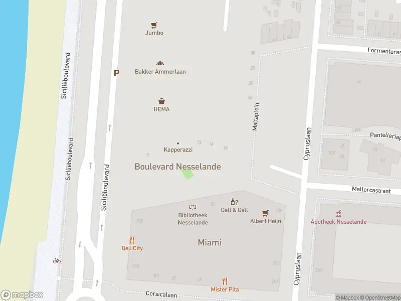 Ambulance met grote spoed naar de Maltaplein in Rotterdam