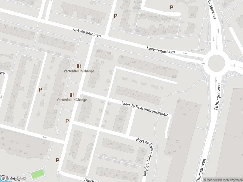 Brandweer met gepaste spoed naar de Ruys de Beerenbrouckplein in Oosterhout vanwege een liftopsluiting