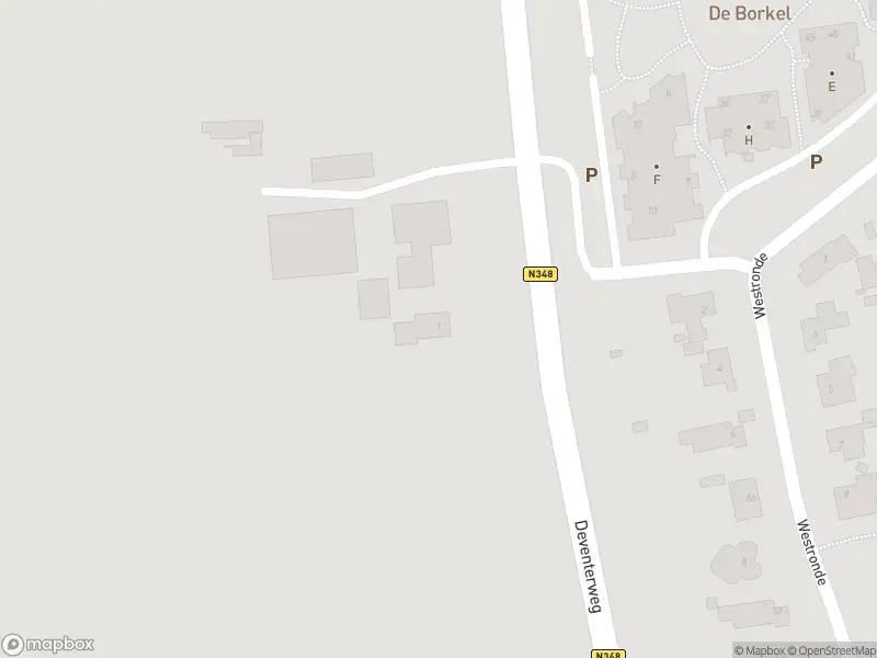 Politie naar de Deventerweg in Gorssel vanwege aanrijding met letsel