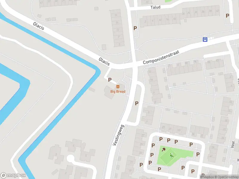 Politie naar de Glacis in Gorinchem vanwege ongeval met letsel