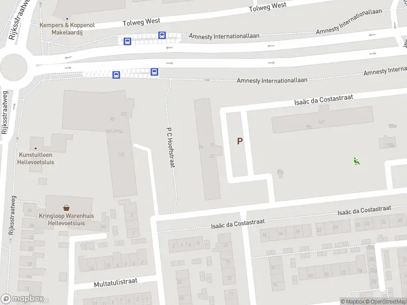 Ambulance met gepaste spoed naar de Isaäc da Costastraat in Hellevoetsluis