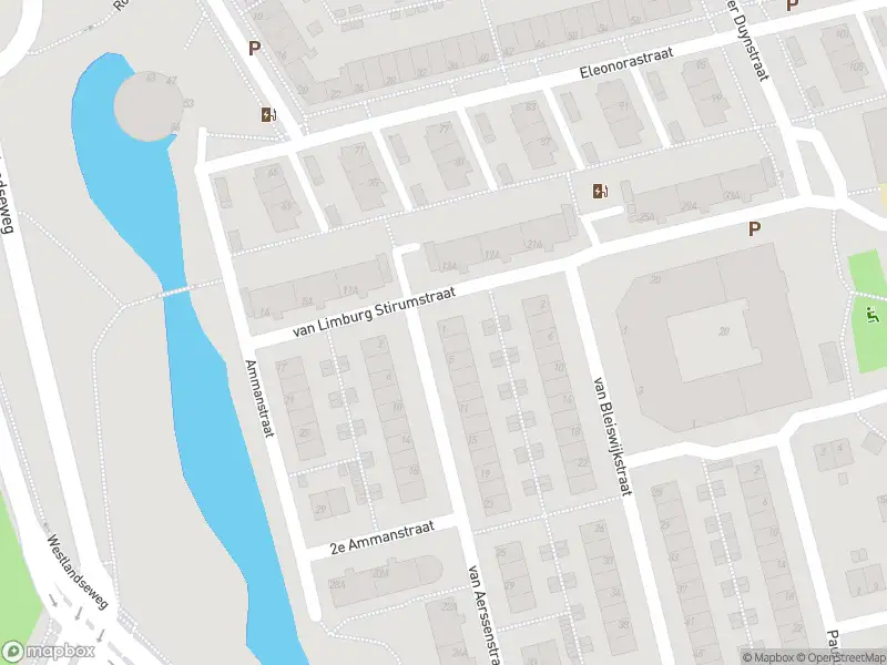 Ambulance met grote spoed naar de Van Aerssenstraat in Vlaardingen