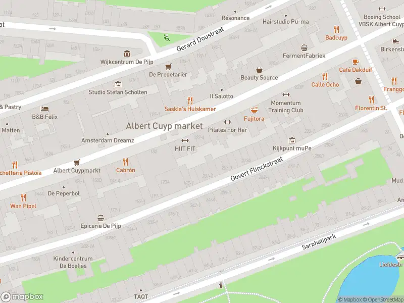 Brandweer met gepaste spoed naar de Quellijnstraat in Amsterdam