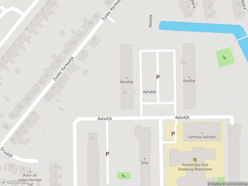 Ambulance met grote spoed naar de Aalsdijk in Rotterdam