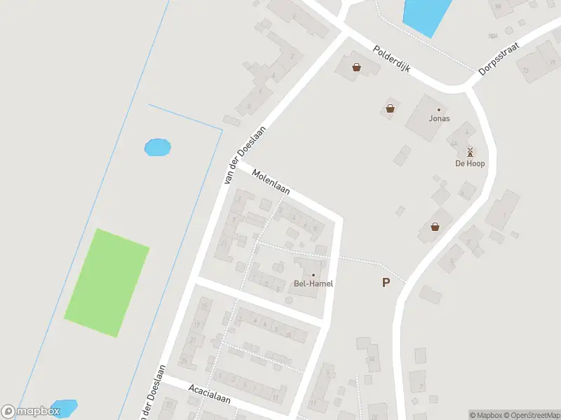 Ambulance met grote spoed naar de Molenlaan in Maasdam