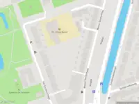 Ambulance met grote spoed naar de Wessel Gansfortweg in Rotterdam