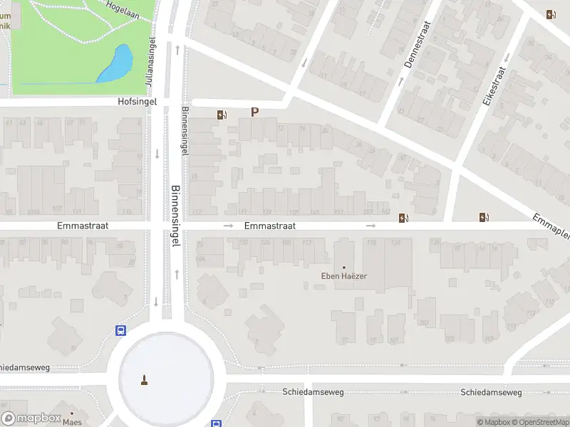 Ambulance met grote spoed naar de Emmastraat in Vlaardingen