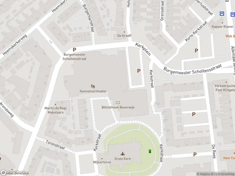 Ambulance naar de Kerkplein in Beverwijk vanwege ongeval met letsel