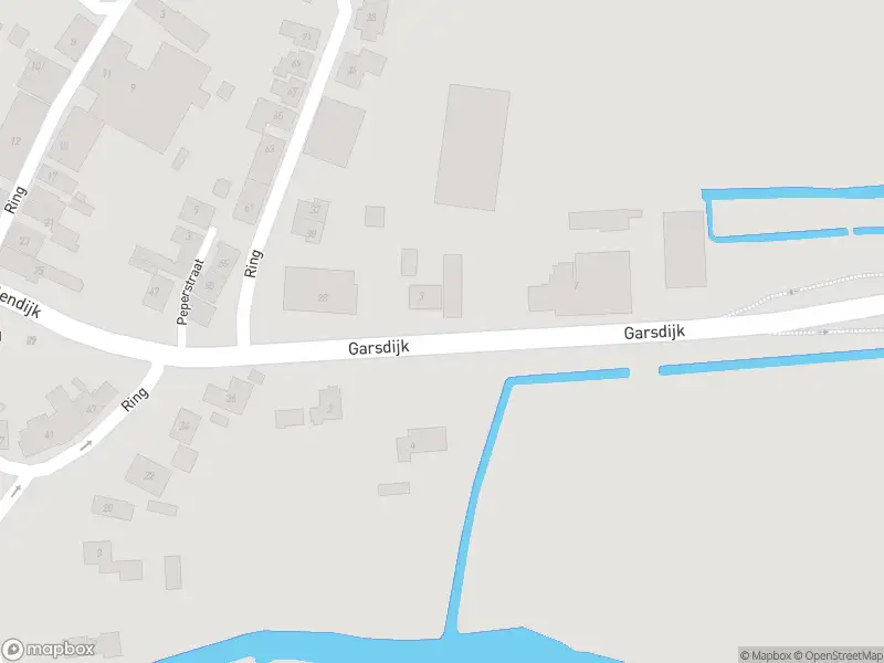 Politie naar de Garsdijk in Simonshaven vanwege ongeval met letsel