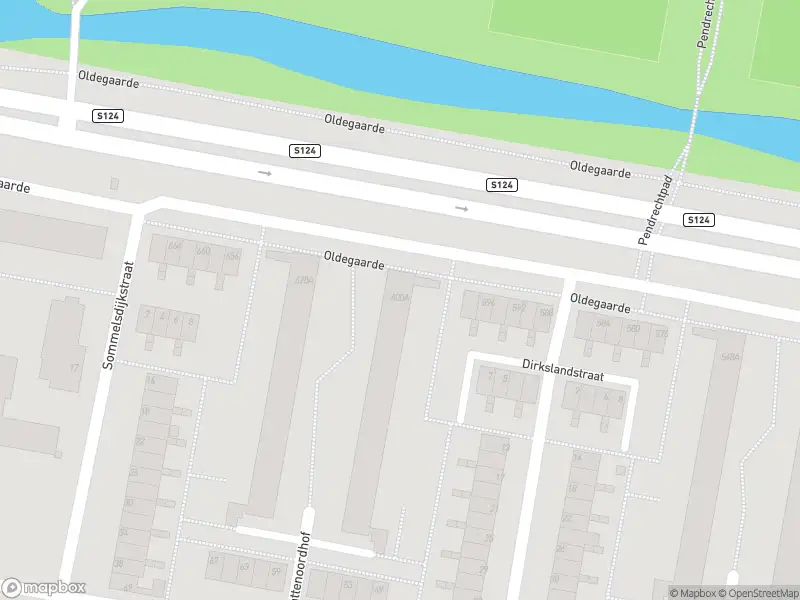 Ambulance met grote spoed naar de Oldegaarde in Rotterdam