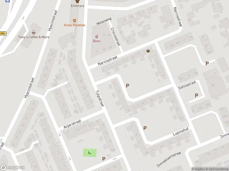 Ambulance met grote spoed naar de Papaverhof in Katwijk