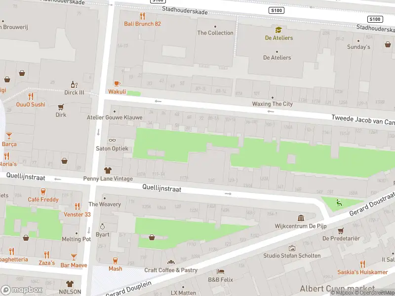 Ambulance met gepaste spoed naar de Marie Heinekenplein in Amsterdam