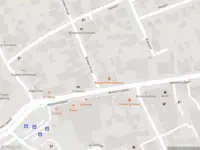 Politie naar de Bakkerstraat in Reusel vanwege ongeval met letsel