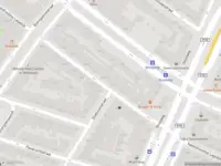 Ambulance met gepaste spoed naar de Katendrechtse Lagedijk in Rotterdam