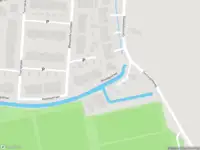 Ambulance met grote spoed naar de Mesdagstraat in Rhoon