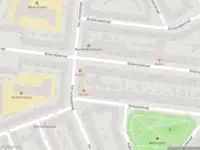 Ambulance met grote spoed naar de Bilderdijkstraat in Rotterdam