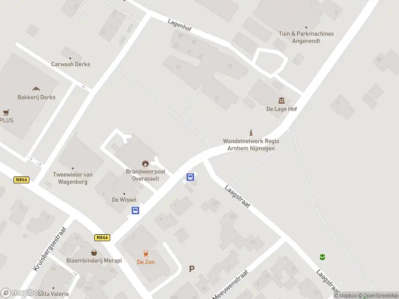 Politie naar de Kasteelsestraat in Overasselt vanwege aanrijding met letsel