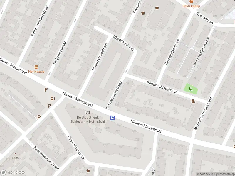 112 melding Ambulance met gepaste spoed naar de Klaaswaalsestraat in Schiedam