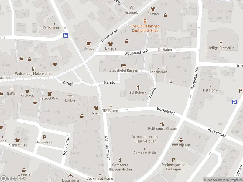 112 melding Brandweer met gepaste spoed naar de Schild in Rijssen vanwege afgaan automatisch brandalarm