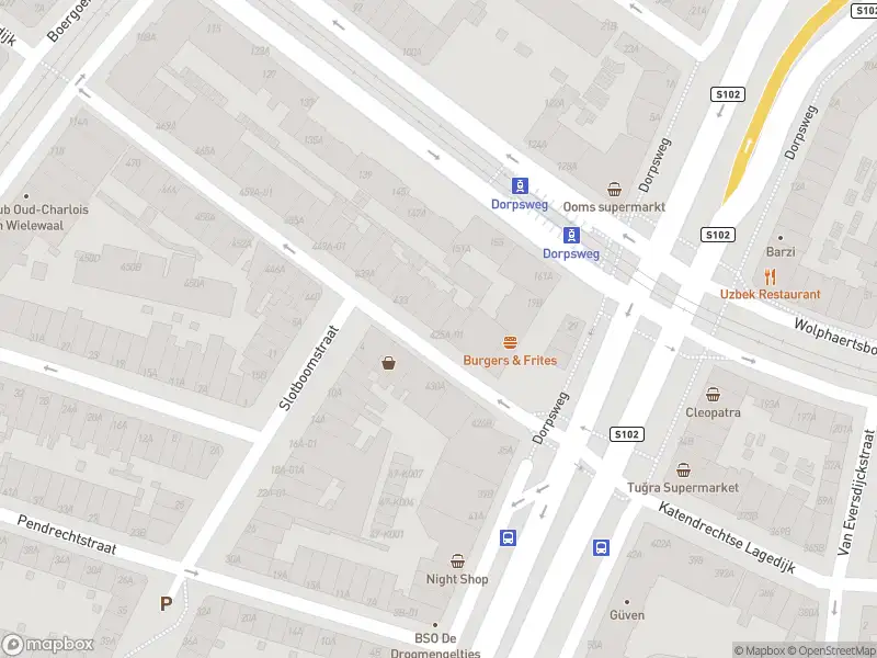 Ambulance met grote spoed naar de Katendrechtse Lagedijk in Rotterdam