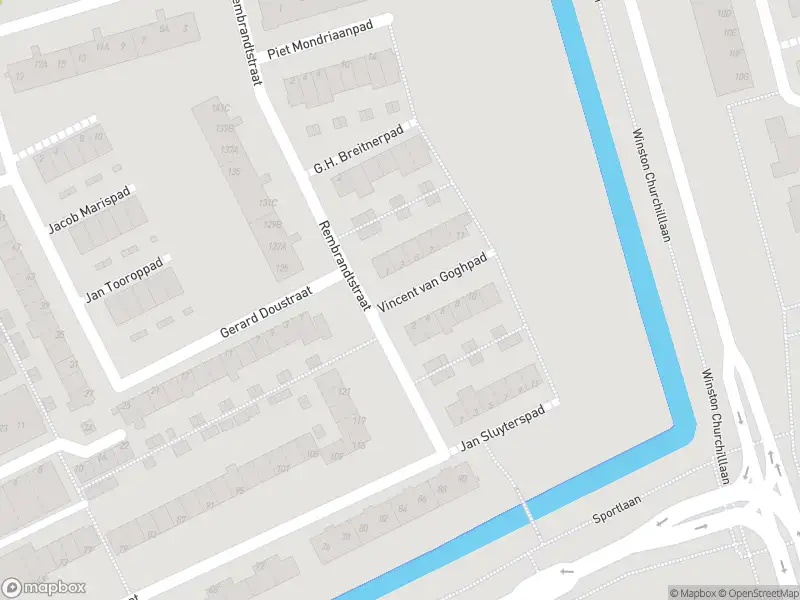 112 melding Ambulance met grote spoed naar de Vincent van Goghpad in Spijkenisse