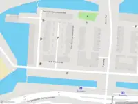 Ambulance met grote spoed naar de Van Oldenbarneveltstraat in Schiedam