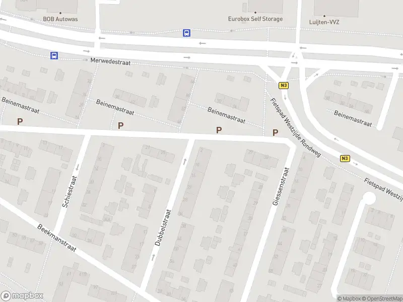 Ambulance met gepaste spoed naar de Dubbelstraat in Dordrecht