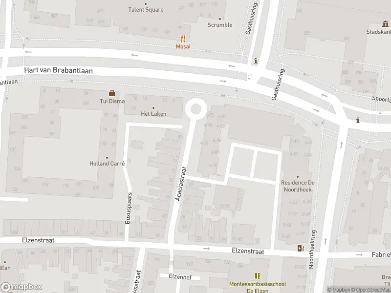 Brandweer met grote spoed naar de Acaciastraat in Tilburg vanwege reanimatie