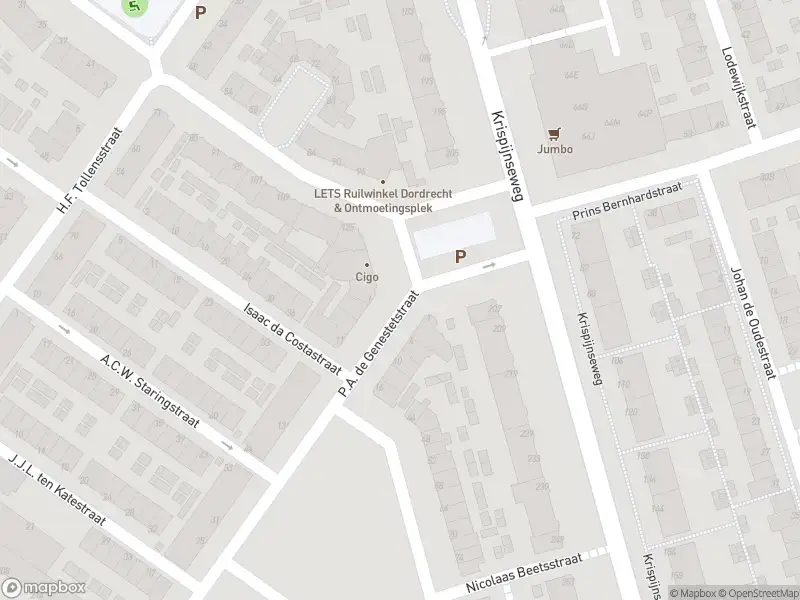 Overlastmelding J.P. Heijeplein in Dordrecht gesloten