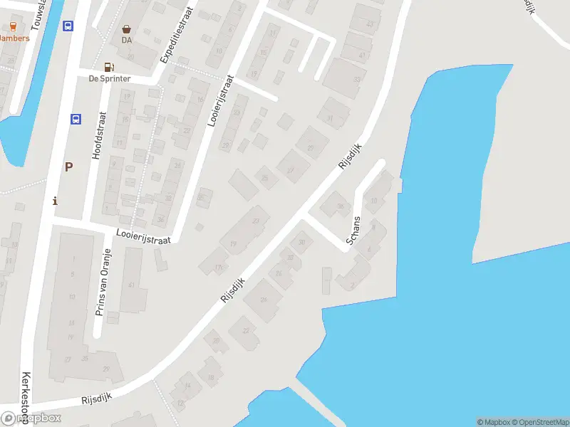 Ambulance met gepaste spoed naar de Rijsdijk in Krimpen aan de Lek