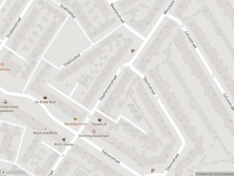 Brandweer met gepaste spoed naar de Edisonstraat in Eindhoven